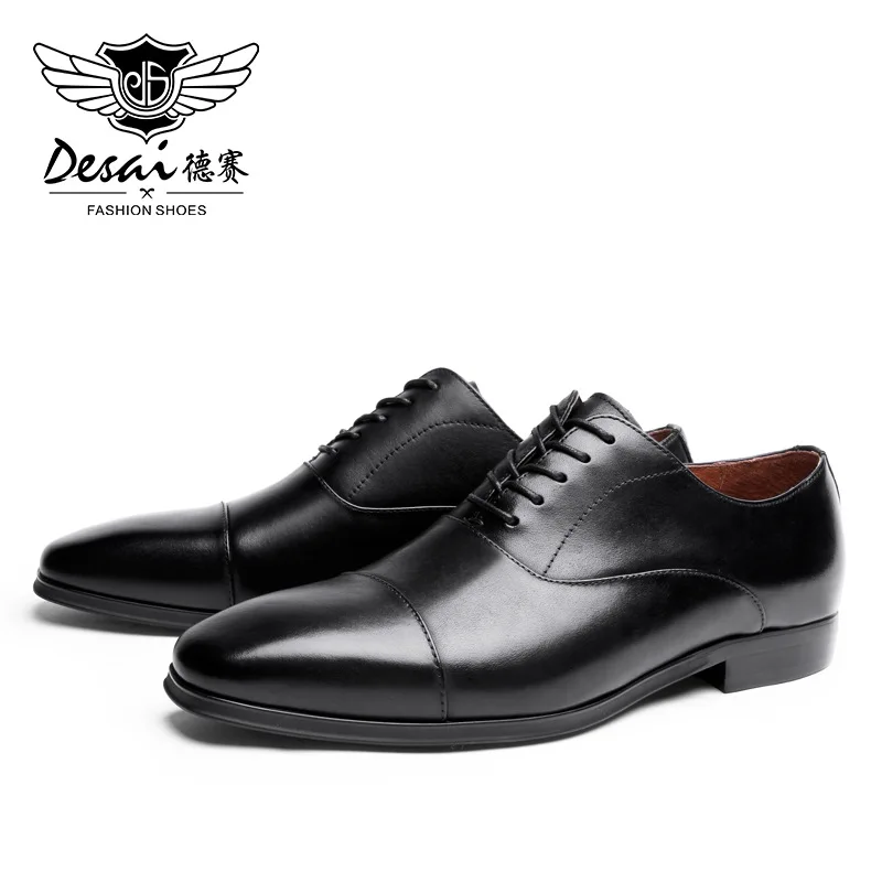 New Arrival Shoes Men Business Dress Genuine Leather British Style Shoes Men Wedding Party Shoes Breathable Eu Size 38-47
New Arrival Shoes Men Business Dress Genuine Leather British Style Shoes Men Wedding Party Shoes Breathable Eu Size 38-47