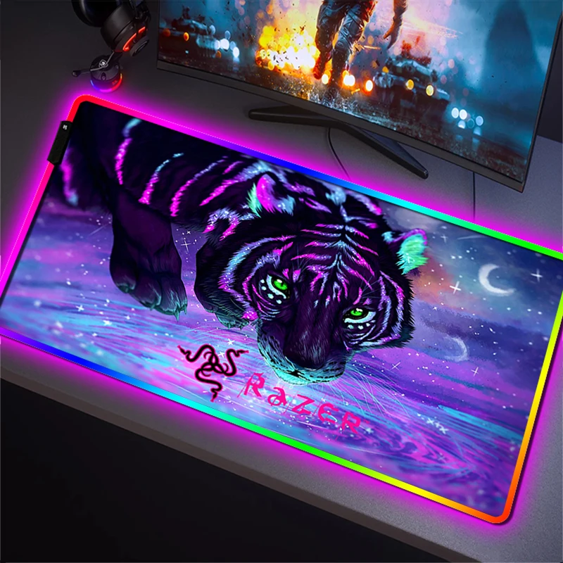 Razer Desk Mat LED Gamer Keyboard Pad RGB Mouse Gaming Accessories Backlight Mousepad Mats Mause Pads Large Xxl Protector Pc
Razer Desk Mat LED Gamer Keyboard Pad RGB Mouse Gaming Accessories Backlight Mousepad Mats Mause Pads Large Xxl Protector Pc