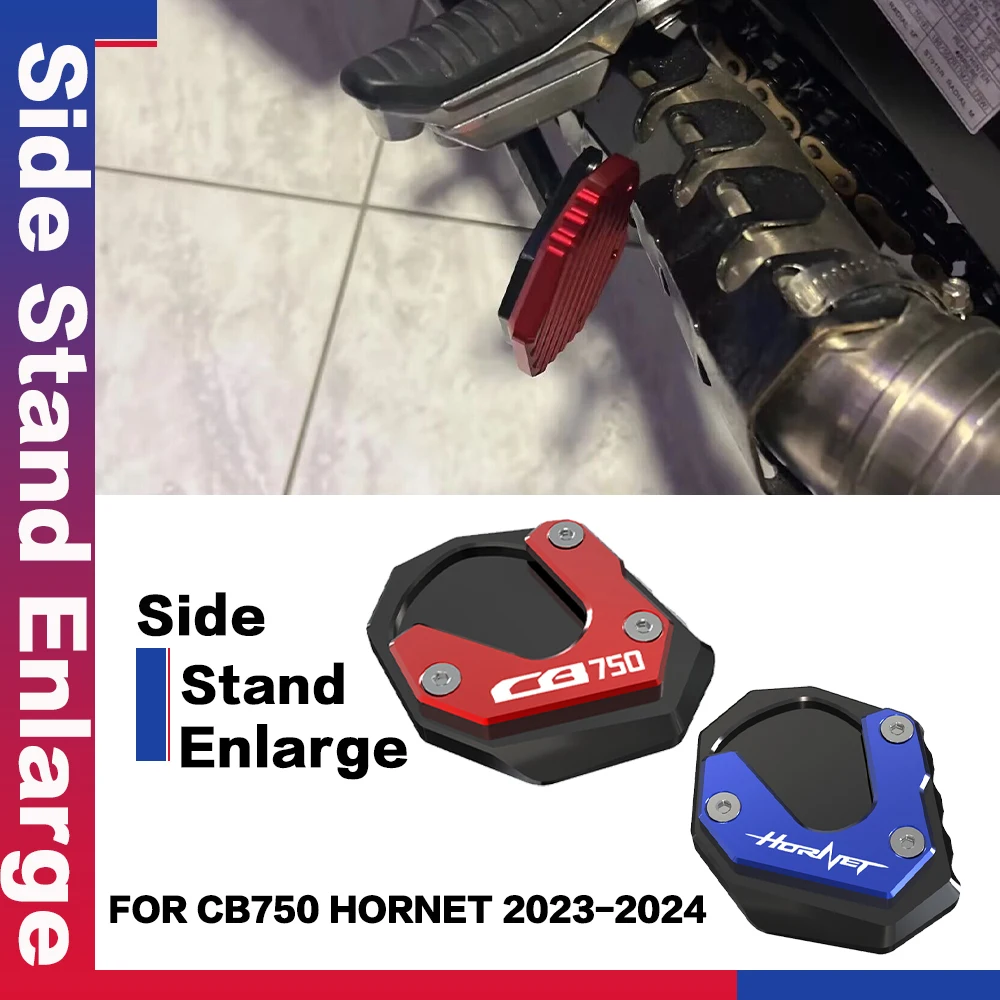 New For HONDA CB750 HORNET 2023-2024 Motorcycle Aluminium Accessories Side Stand Enlarge Kickstand Enlarger Support Extension
New For HONDA CB750 HORNET 2023-2024 Motorcycle Aluminium Accessories Side Stand Enlarge Kickstand Enlarger Support Extension
