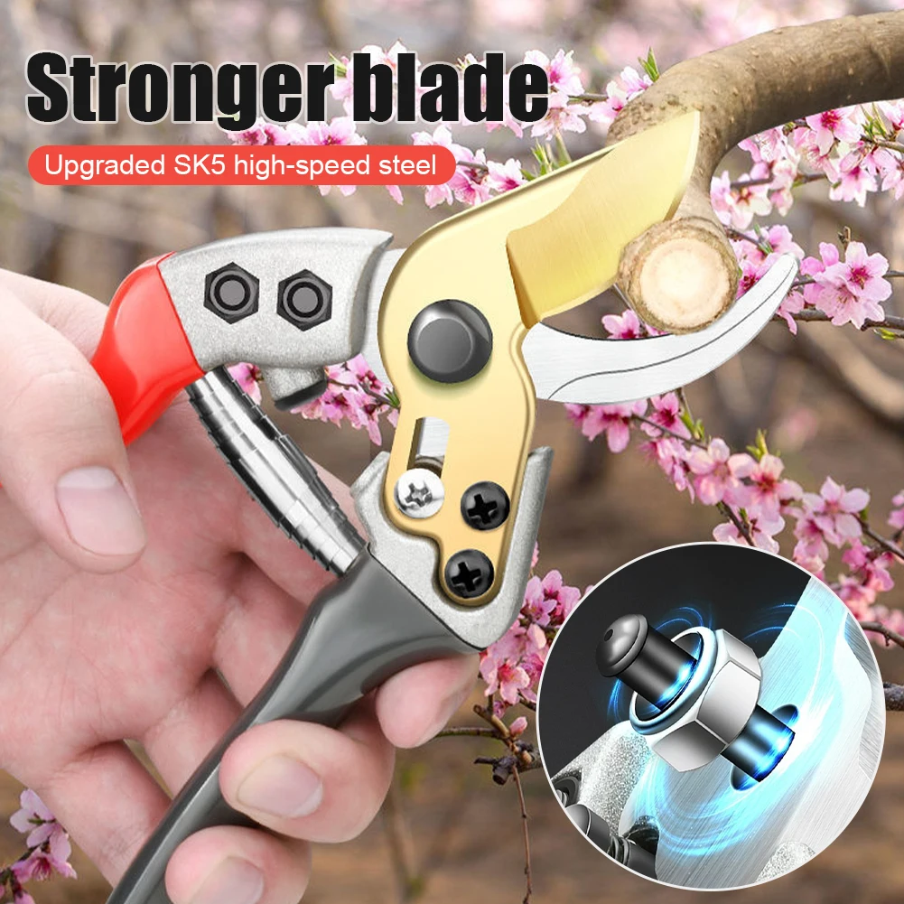SK5 Steel Gardening Fruit Tree Pruning Shears Garden Branch Shears Pruning Shears Flower Flower Pruning Branch Scissors Tool
SK5 Steel Gardening Fruit Tree Pruning Shears Garden Branch Shears Pruning Shears Flower Flower Pruning Branch Scissors Tool