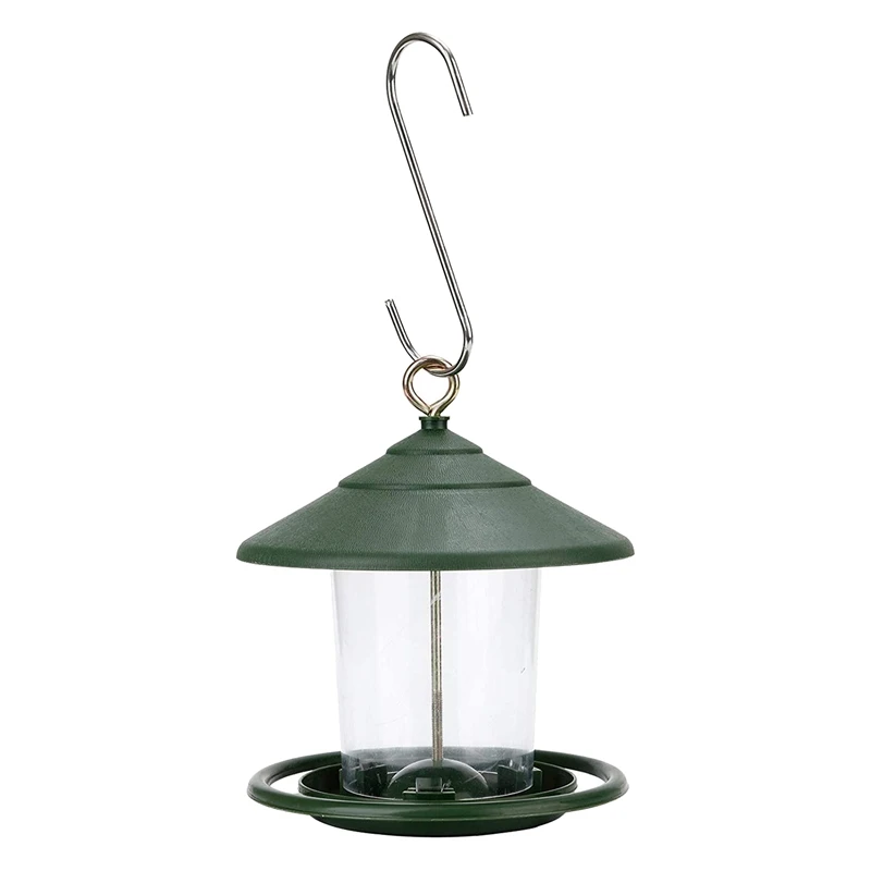Wild Bird Feeder, Hanging Bird Feeder With Roof, Gazebo Bird Feeders For Outside Garden Yard Decoration 20X16cm
Wild Bird Feeder, Hanging Bird Feeder With Roof, Gazebo Bird Feeders For Outside Garden Yard Decoration 20X16cm