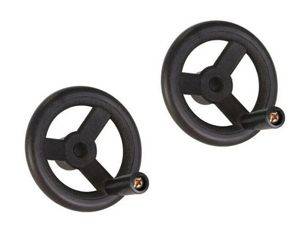 2PCS Milling Machine Feed Plastic Hand Wheel CNC Vertical Mill Tool For Bridgeport MP6210 Part
2PCS Milling Machine Feed Plastic Hand Wheel CNC Vertical Mill Tool For Bridgeport MP6210 Part