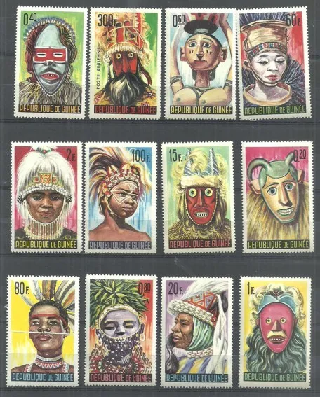 12 шт., штамп почты Гвинеи, 1965, африканские маски, женский головной убор, коллекция штампов, настоящий оригинал
12 шт., штамп почты Гвинеи, 1965, африканские маски, женский головной убор, коллекция штампов, настоящий оригинал