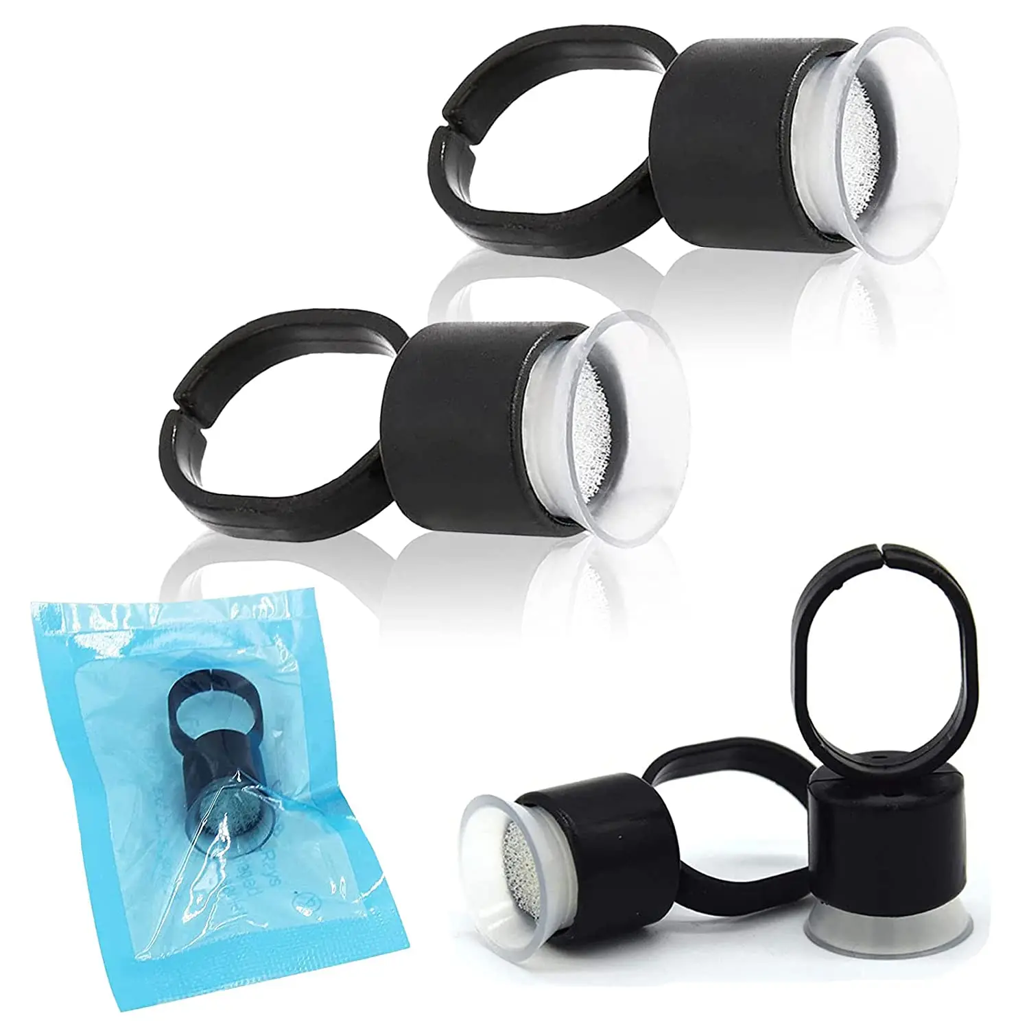 100pcs Pink/Black Sponge Ink Ring Cup Store Ink Plastic Holding Disposable Clean Hygienic Eyebrow Eyeliner Tattoo Accessories
100pcs Pink/Black Sponge Ink Ring Cup Store Ink Plastic Holding Disposable Clean Hygienic Eyebrow Eyeliner Tattoo Accessories