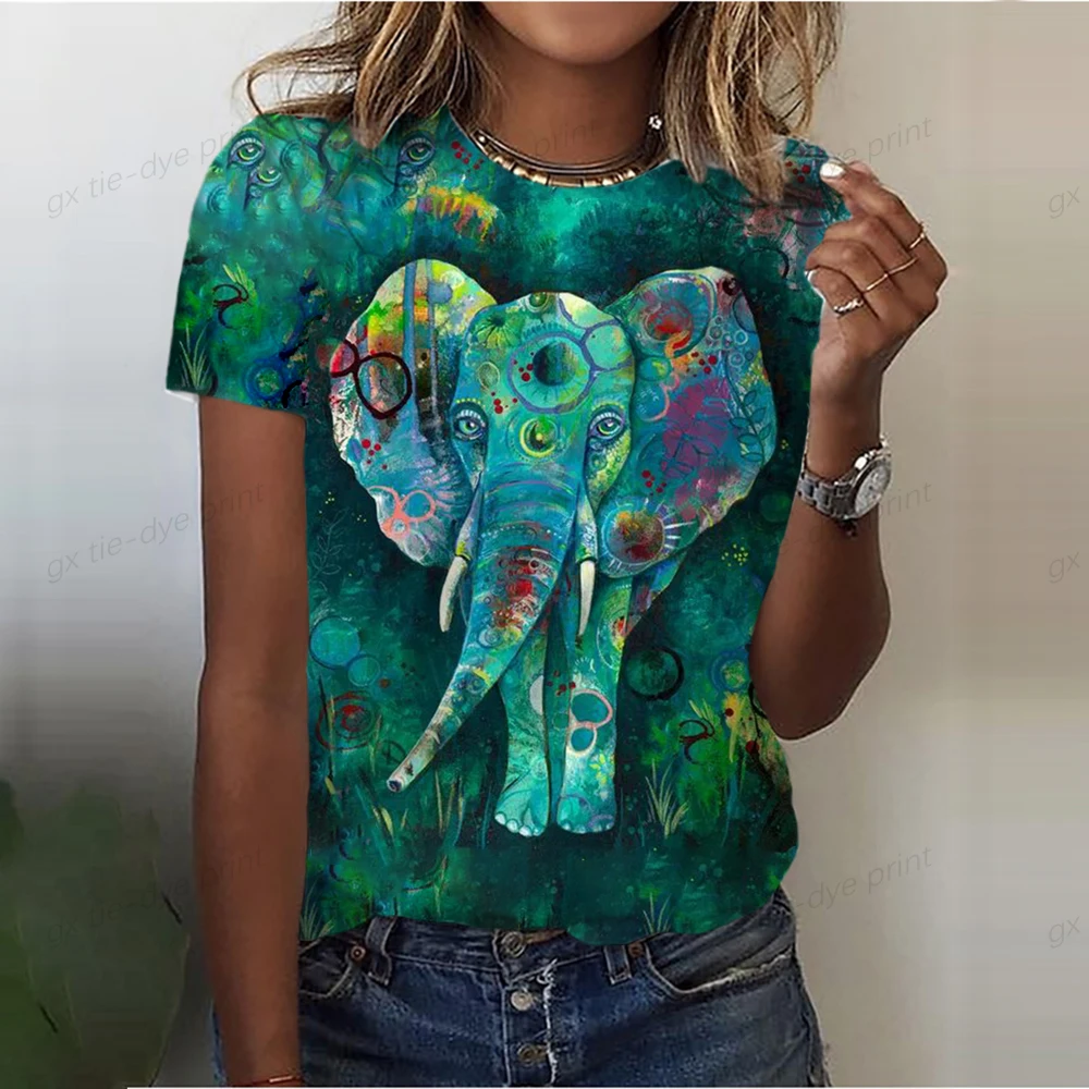casual basics O-collar Pink shirt short sleeve ladies T-shirt 90s Fashion art Color Elephant T-shirts print ladies Top
casual basics O-collar Pink shirt short sleeve ladies T-shirt 90s Fashion art Color Elephant T-shirts print ladies Top