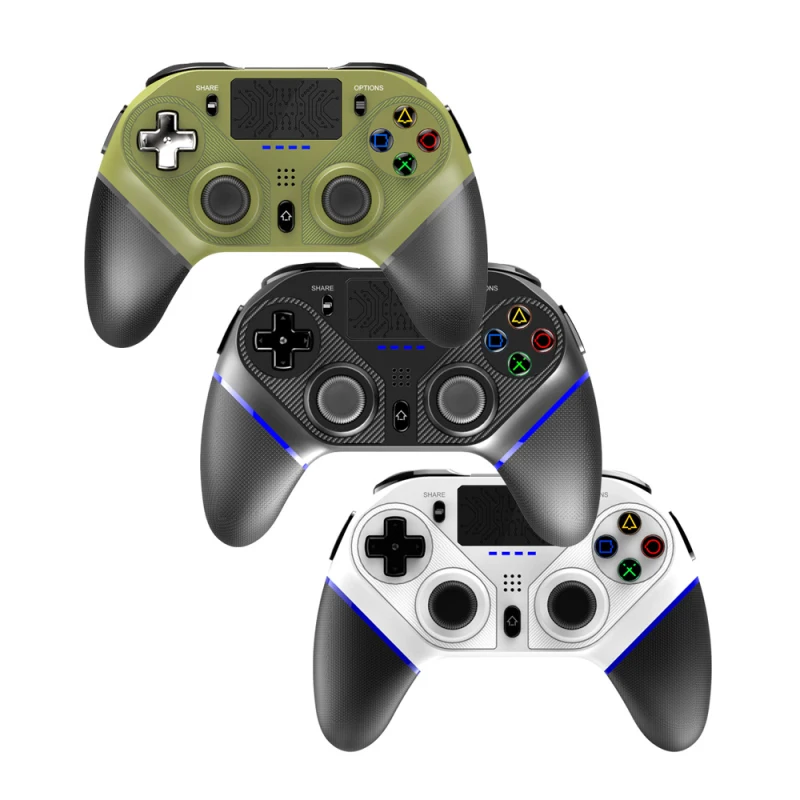 Wireless Gamepad Game Controller With Vibration Programming Function For /PS3/PC/Android/IOS mobile phone
Wireless Gamepad Game Controller With Vibration Programming Function For /PS3/PC/Android/IOS mobile phone