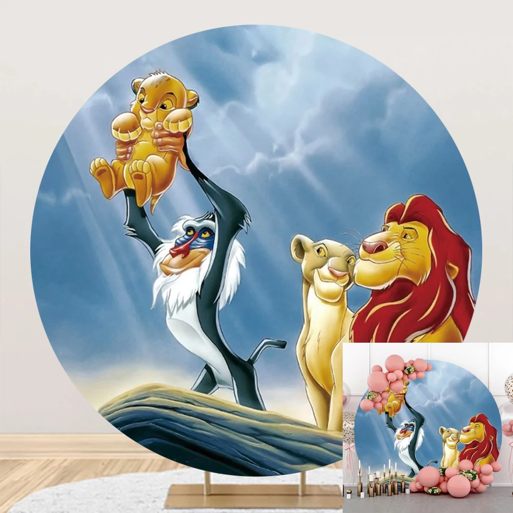 Disney The Lion King Simba Elastic Circle Photo Background Cover Birthday Party Decoration Round Photography Backdrop Studio
Disney The Lion King Simba Elastic Circle Photo Background Cover Birthday Party Decoration Round Photography Backdrop Studio