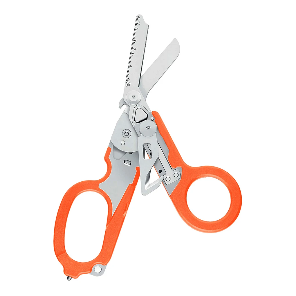 

Response Emergency Scissors Portable Multi-Tool Folding Pliers Outdoor Survival Tool First Aid Combination Gadget