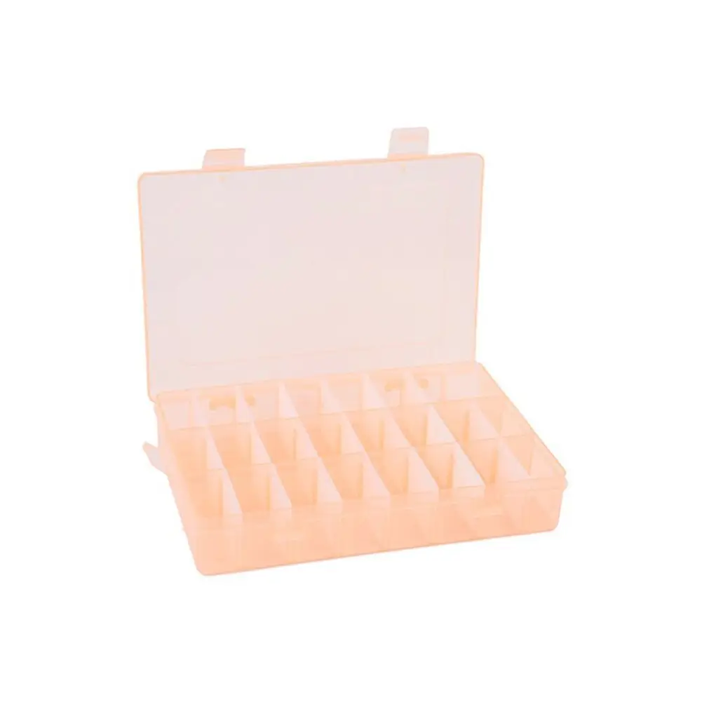 Adjustable 24 Grids Compartment Plastic Storage Box Jewelry Earring Bead Screw Holder Case Display Organizer Container
Adjustable 24 Grids Compartment Plastic Storage Box Jewelry Earring Bead Screw Holder Case Display Organizer Container