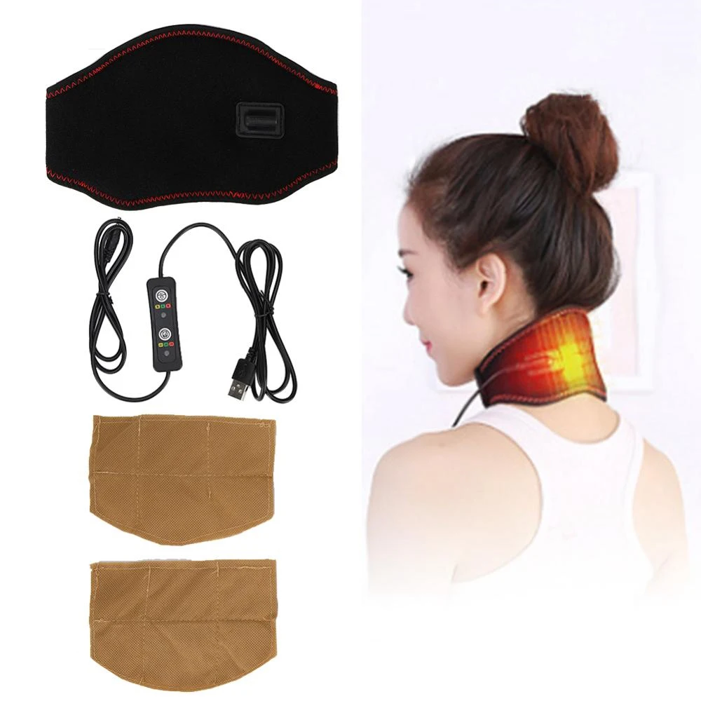 USB Heating Cervical Vertebra Protection Belts Infrared Heating Maintain Warm Heat Relieve Neck Discomfort Pain Posture Aligners
USB Heating Cervical Vertebra Protection Belts Infrared Heating Maintain Warm Heat Relieve Neck Discomfort Pain Posture Aligners
