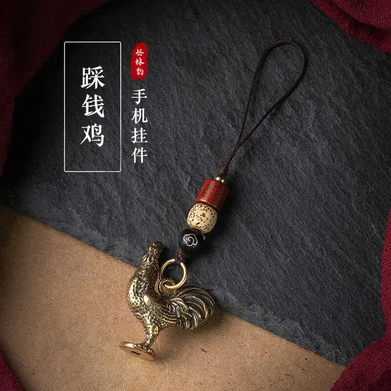 Bonatos twelve Chogo chicken Photo phase drives pendant ancient wind men and women's personality creative and exquisite
Bonatos twelve Chogo chicken Photo phase drives pendant ancient wind men and women's personality creative and exquisite