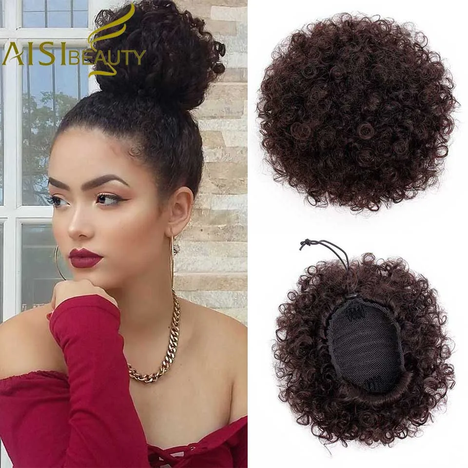 Short Synthetic Afro Puff Drawstring Ponytail Extension for Black Women Black Ponytail Clip On Kinky Drawstring Curly Ponytail
Short Synthetic Afro Puff Drawstring Ponytail Extension for Black Women Black Ponytail Clip On Kinky Drawstring Curly Ponytail