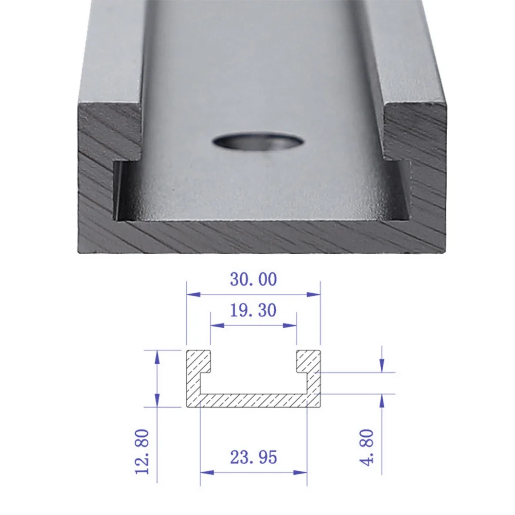 Durable T Track Miter Grey Miter Bar Miter Track Slider Slot Table Saw Woodworking Bench 1Pc 300/400/600mm 30mm
Durable T Track Miter Grey Miter Bar Miter Track Slider Slot Table Saw Woodworking Bench 1Pc 300/400/600mm 30mm