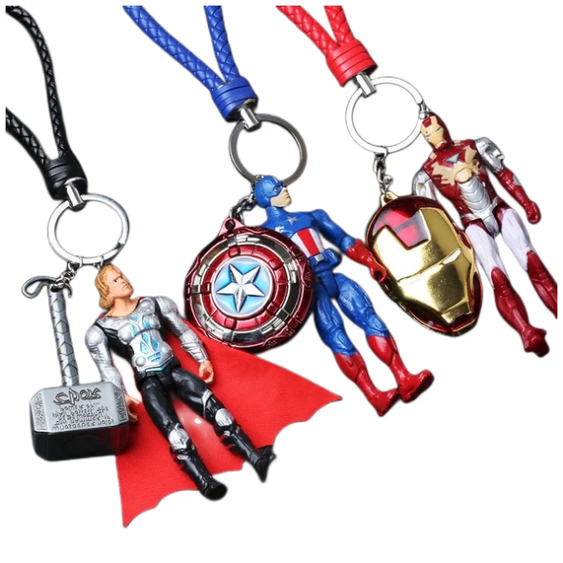 Marvel Series Anime Avengers Cartoon Doll Keychain Metal Shield Personality Cute Doll Iron Man Student Backpack Key Pendant Gift
Marvel Series Anime Avengers Cartoon Doll Keychain Metal Shield Personality Cute Doll Iron Man Student Backpack Key Pendant Gift