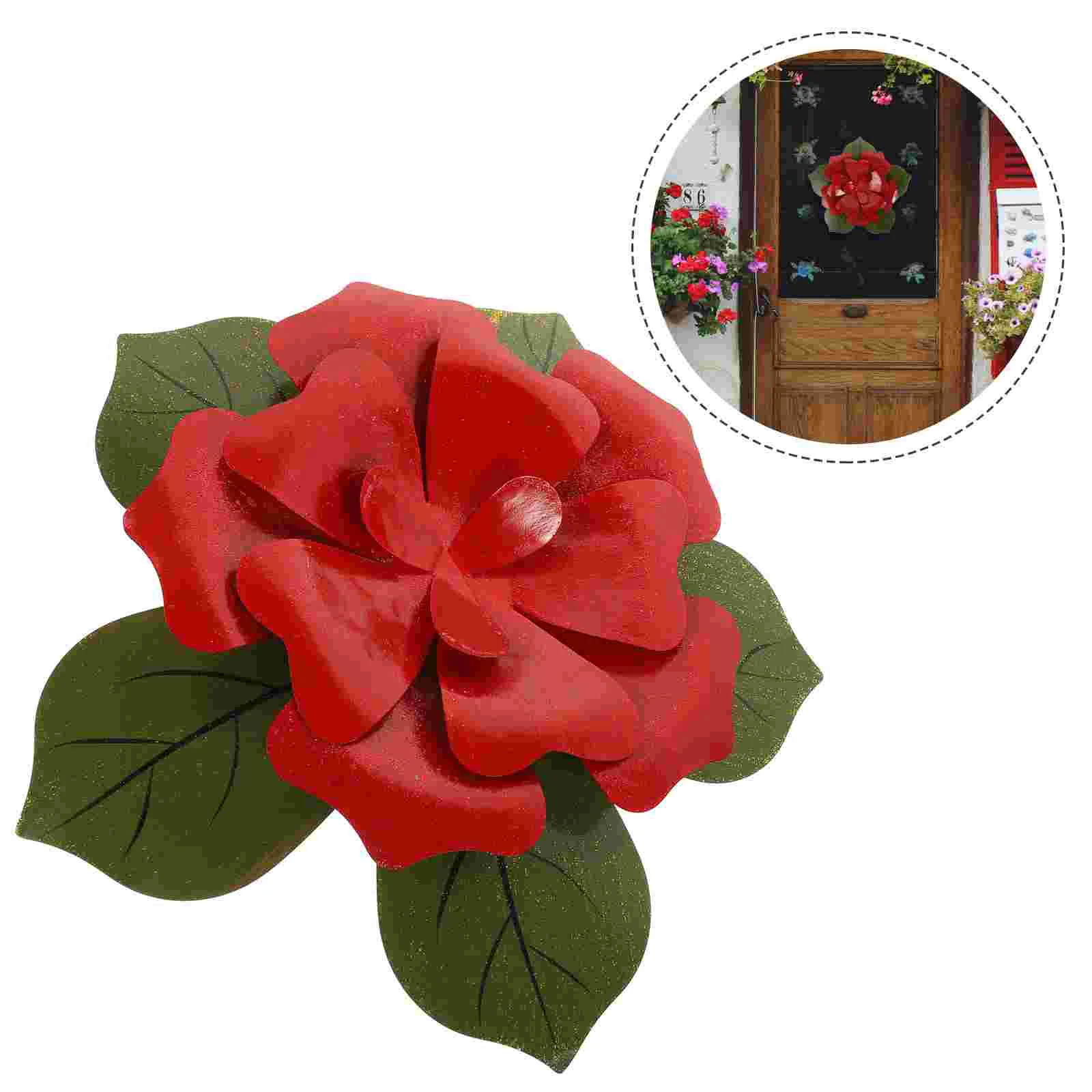 Wall Flower Metalrose Decor Decoration Flowers Iron Sculptureoutdoor Hanging Artwork Rustic Mounted Large Succulents Tin Floral
Wall Flower Metalrose Decor Decoration Flowers Iron Sculptureoutdoor Hanging Artwork Rustic Mounted Large Succulents Tin Floral
