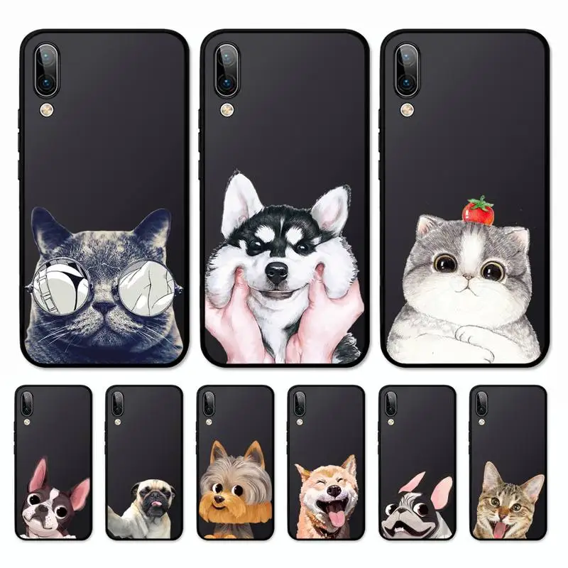 Cute Dog And Cat Phone Case For OPPO A9 A7 A3S A1K F5 Reno 2 Z Realme 6 5 Pro C3 Vivo Y91C Y51 Y31 Y19 Y17 Y11 V17
Cute Dog And Cat Phone Case For OPPO A9 A7 A3S A1K F5 Reno 2 Z Realme 6 5 Pro C3 Vivo Y91C Y51 Y31 Y19 Y17 Y11 V17