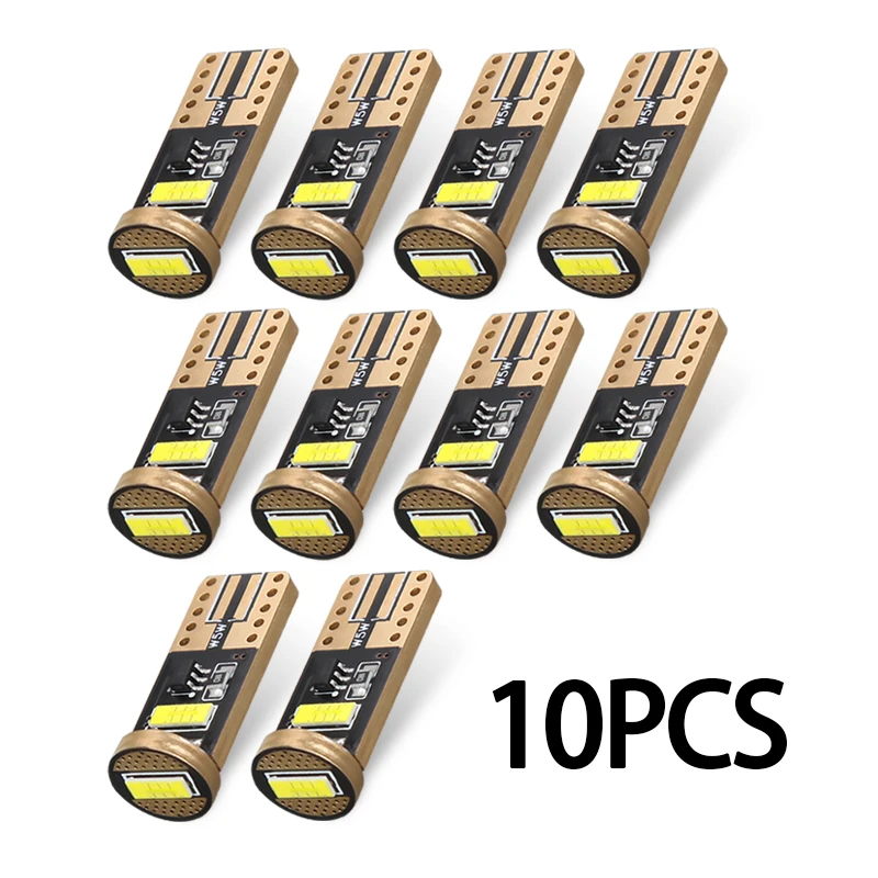 10Pcs T10 W5W Led 168 194 LED Bulb Signal Turn Light 2055 Chip 3SMD Car Interior Reading Dome Lights Auto The Width Light 12V
10Pcs T10 W5W Led 168 194 LED Bulb Signal Turn Light 2055 Chip 3SMD Car Interior Reading Dome Lights Auto The Width Light 12V