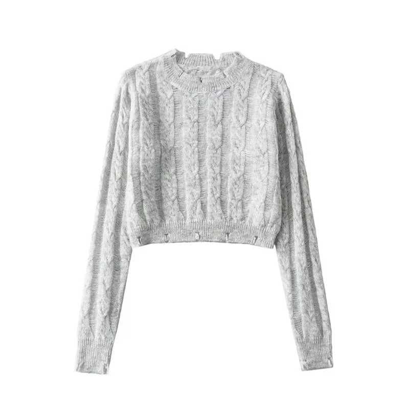 Solid Women Sweater Knitted Leisure Crop Sexy Knit Sweater Pullovers Chic Top Women Warm Stylish Female Woman Sweaters
Solid Women Sweater Knitted Leisure Crop Sexy Knit Sweater Pullovers Chic Top Women Warm Stylish Female Woman Sweaters