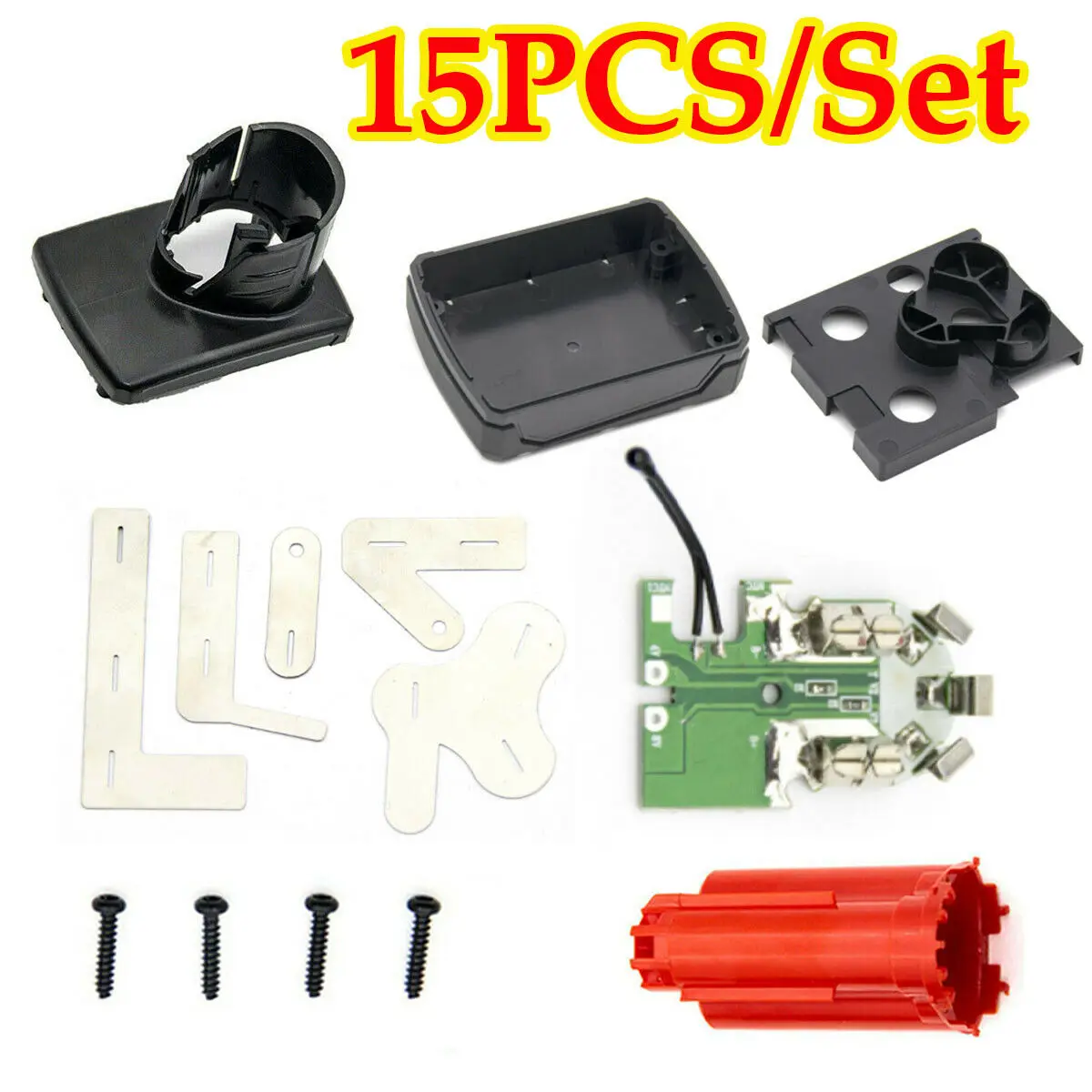 Li-ion Battery Plastic Case PCB Protection Circuit Board For Milwaukee M12 XC Cordless Tools 48-11-2411 48-11-2420 48-11-2401
Li-ion Battery Plastic Case PCB Protection Circuit Board For Milwaukee M12 XC Cordless Tools 48-11-2411 48-11-2420 48-11-2401