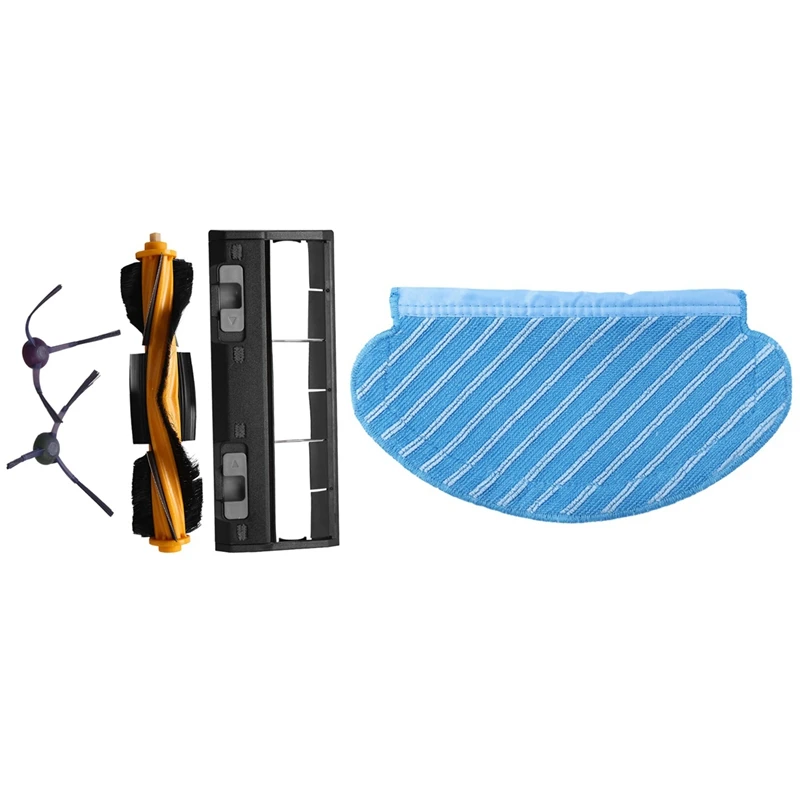 Robot Vacuum Cleaner Side Brushes Main Brush Cover Kit With 5Pcs Robot Vacuum Cleaner Mop Cloth
Robot Vacuum Cleaner Side Brushes Main Brush Cover Kit With 5Pcs Robot Vacuum Cleaner Mop Cloth