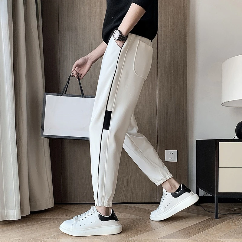 Men's Spring Casual Pants Male Korean Student Sweatpants Solid Loose Casual Sports Trousers Autumn Streetwear Man Bottoms E116
Men's Spring Casual Pants Male Korean Student Sweatpants Solid Loose Casual Sports Trousers Autumn Streetwear Man Bottoms E116