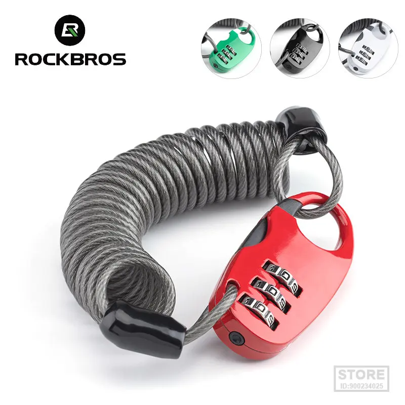 Замок на шлем велосипедный ROCKBROS, портативный Противоугонный замок с 3-значным кодом, 90 см, замок для шкафчика, велосипеда, Аксессуары для вел...
Замок на шлем велосипедный ROCKBROS, портативный Противоугонный замок с 3-значным кодом, 90 см, замок для шкафчика, велосипеда, Аксессуары для вел...