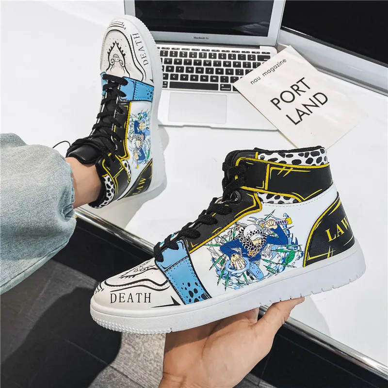 Dropshipping Anime Shoes Cosplay Anime Sneakers for Men Shoes Women Running Basketball Sneakers High Top Casual Shoes Size 37-44
Dropshipping Anime Shoes Cosplay Anime Sneakers for Men Shoes Women Running Basketball Sneakers High Top Casual Shoes Size 37-44
