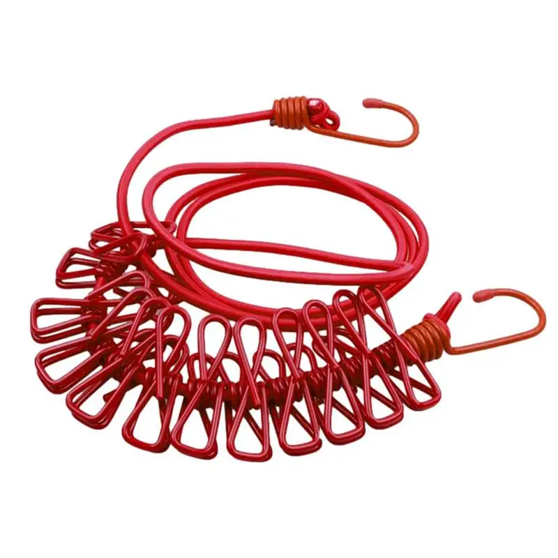 Portable Clothesline Retractable Camping Clothesline With 12 Clothes Clips Adjustable Rope Stretchy Elastic Indoor Laundry
Portable Clothesline Retractable Camping Clothesline With 12 Clothes Clips Adjustable Rope Stretchy Elastic Indoor Laundry