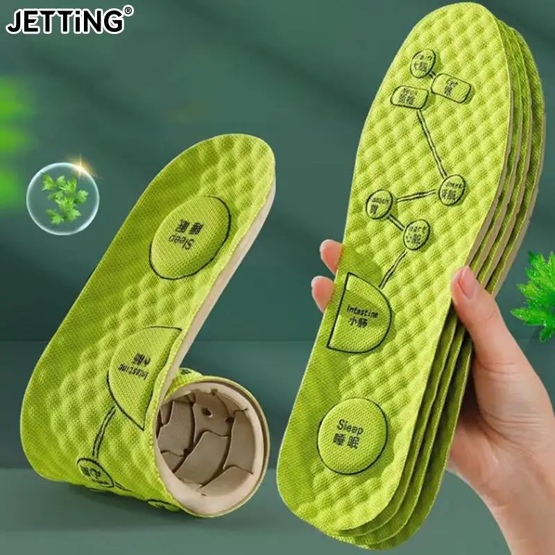 Acupressure On Foot Insole Men Women Soft Breathable Sport Cushioning Inserts Sweat-Absorbing Deodorant Insoles Boost Shoe Pads
Acupressure On Foot Insole Men Women Soft Breathable Sport Cushioning Inserts Sweat-Absorbing Deodorant Insoles Boost Shoe Pads