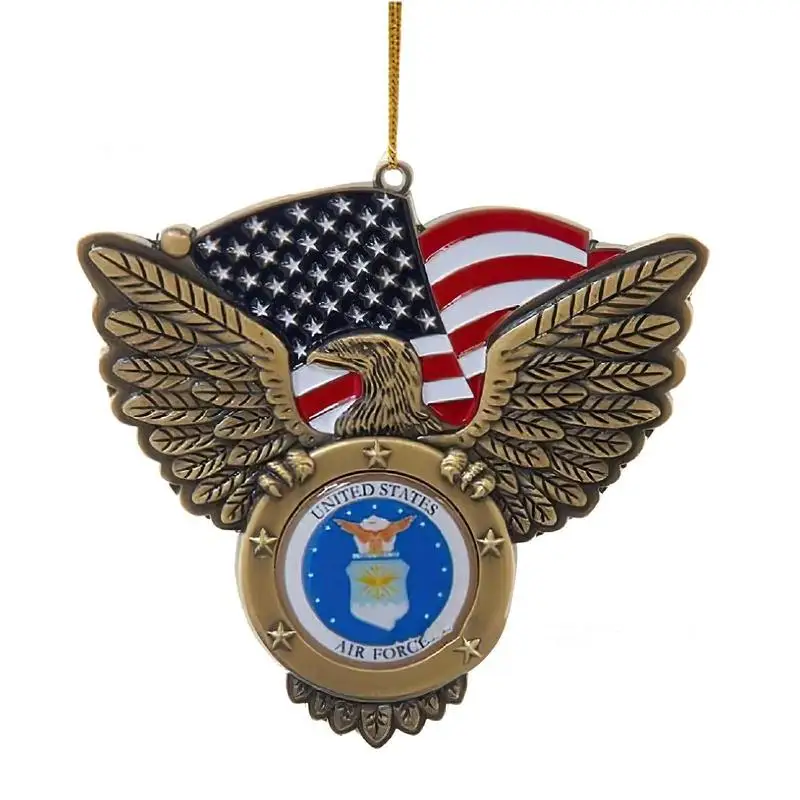 

4th Of July Ornaments For Tree American Flag Eagle Ornaments Car Charm For Independence Day Memorial Day Veterans Day Patriotic