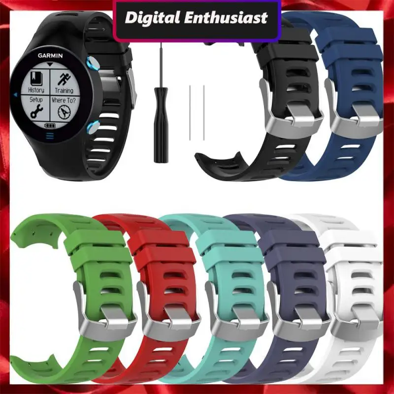 Stylish Silicone Strap Sweatproof Smartwatch Strap Resistant To Wear And Tear With Tool Strap Watch Accessories Comfortable 
Stylish Silicone Strap Sweatproof Smartwatch Strap Resistant To Wear And Tear With Tool Strap Watch Accessories Comfortable