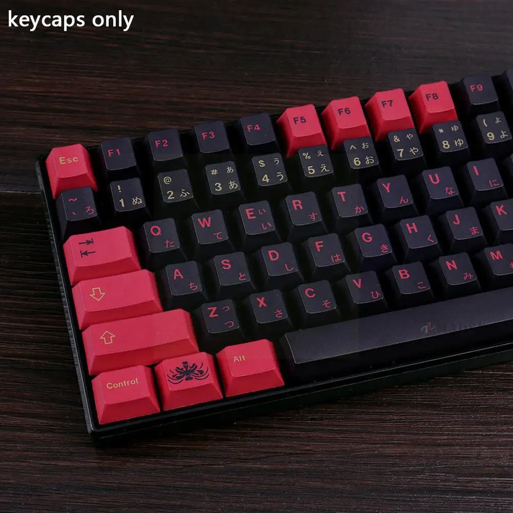 For Gmk Higanbana Cap Is Suitable For Gmk129 Pbt-bian Flower Personalized Cap Height Adaptation 64/84/980 Layout N1c2
For Gmk Higanbana Cap Is Suitable For Gmk129 Pbt-bian Flower Personalized Cap Height Adaptation 64/84/980 Layout N1c2