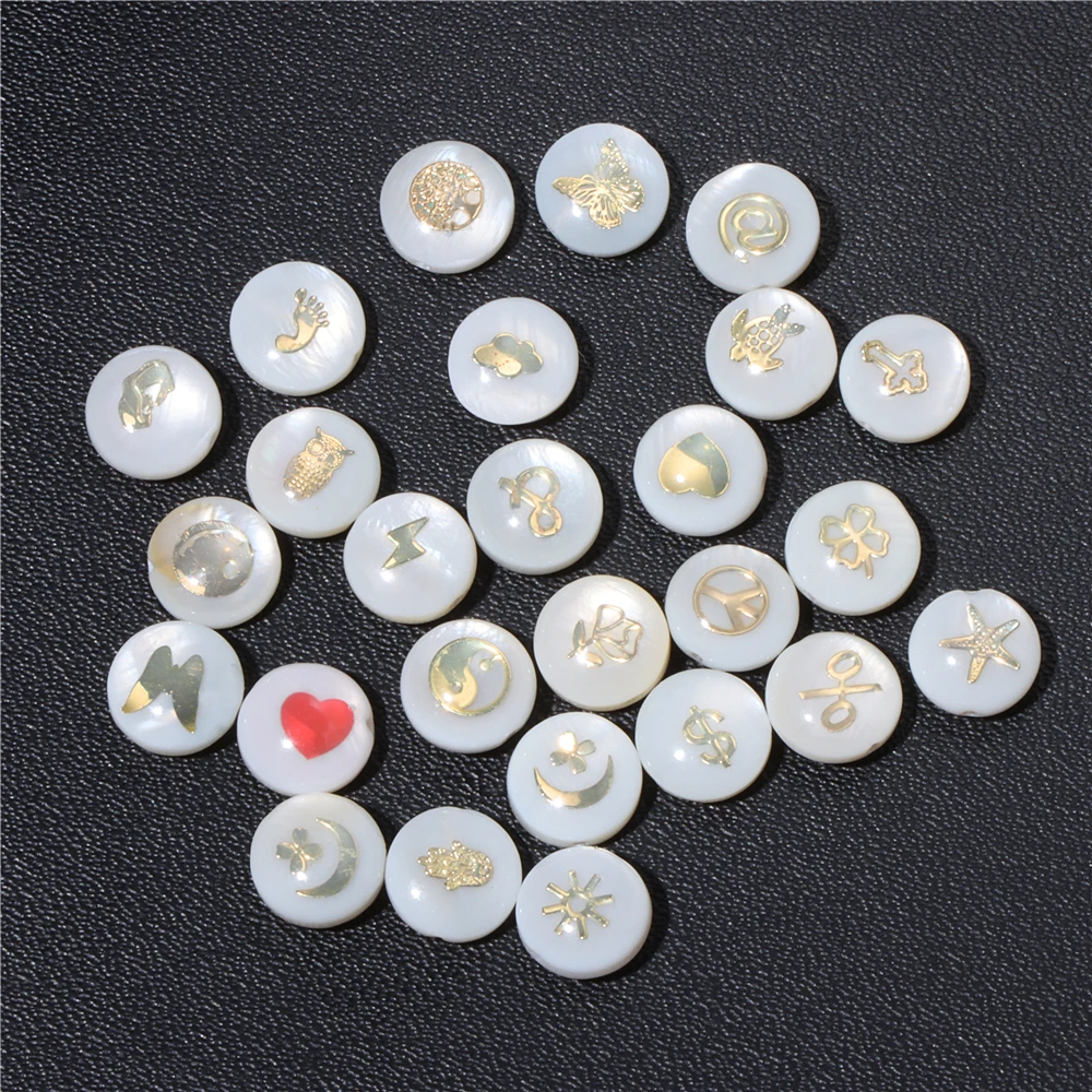 10PCS 7-8MM Natural Round Shell Beads Heart Shape White Mother of Pearl Shell Loose Beads for Jewelry Making DIY Charm Bracelet
10PCS 7-8MM Natural Round Shell Beads Heart Shape White Mother of Pearl Shell Loose Beads for Jewelry Making DIY Charm Bracelet