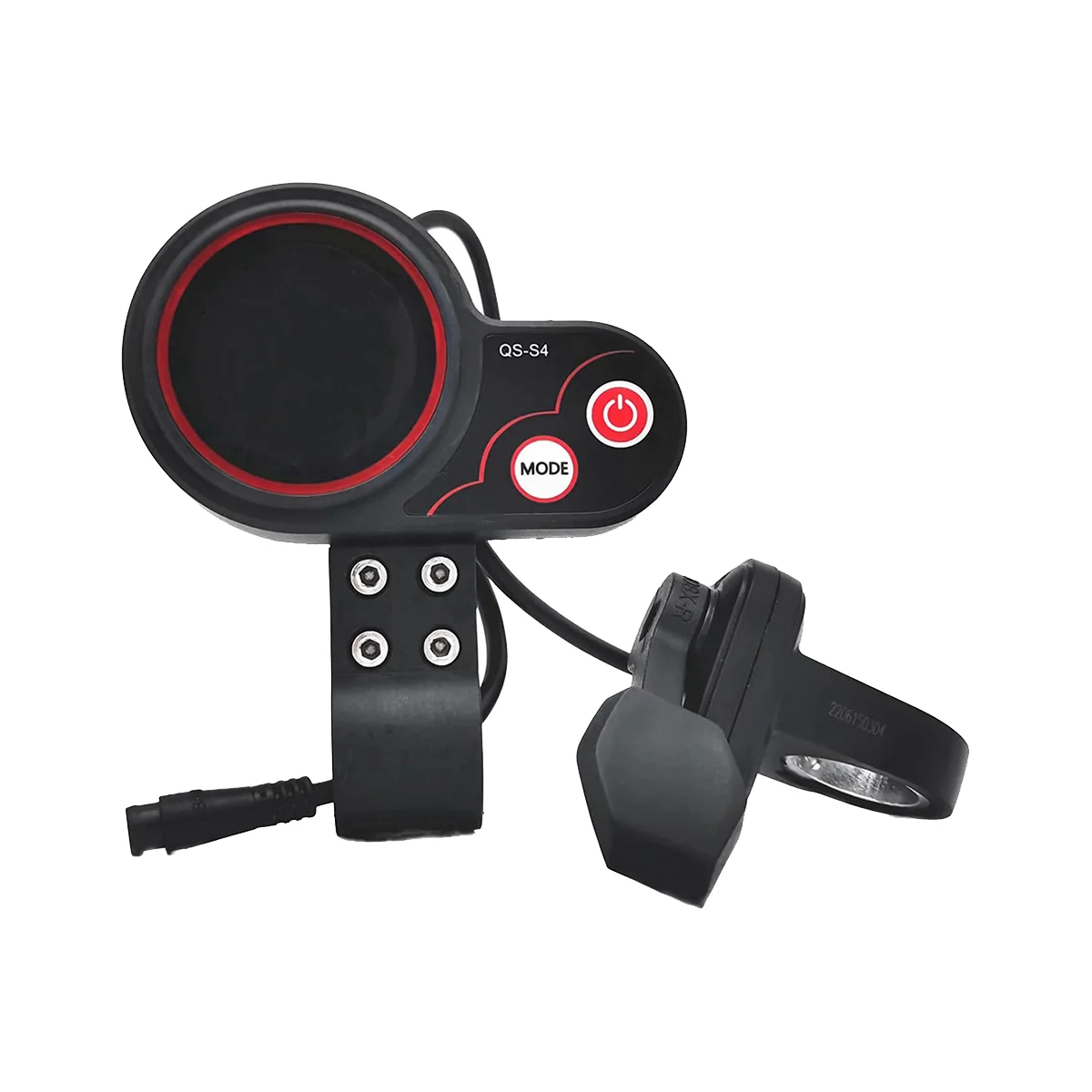 QS-S4 48V-60V Thumb Throttle LCD Display Kit for Zero 8 9 10 8X 10X Electric Scooter 6PIN Display Accessories
QS-S4 48V-60V Thumb Throttle LCD Display Kit for Zero 8 9 10 8X 10X Electric Scooter 6PIN Display Accessories