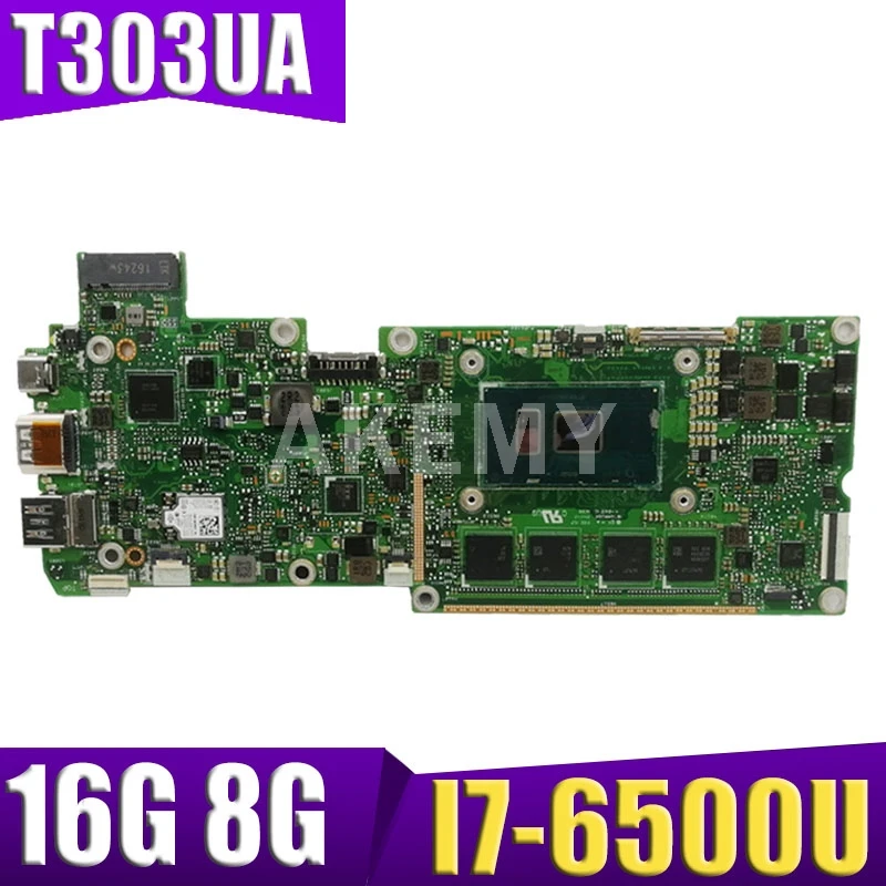 Материнская плата Akemy T303UA I7-6500 для ноутбука, 8 ГБ/16 ГБ
Материнская плата Akemy T303UA I7-6500 для ноутбука, 8 ГБ/16 ГБ