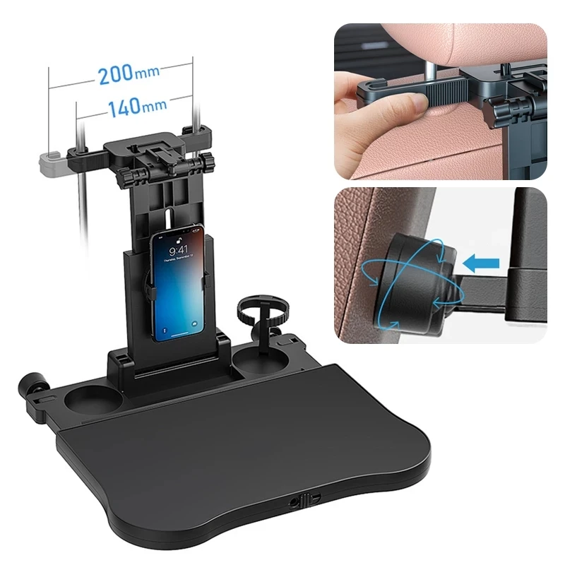 Car Backseat Tray Table Foldable Seat Back Laptop Desk Auto Back Seat Organizer Vehicle Eating Food Tray Car Phone Holder
Car Backseat Tray Table Foldable Seat Back Laptop Desk Auto Back Seat Organizer Vehicle Eating Food Tray Car Phone Holder