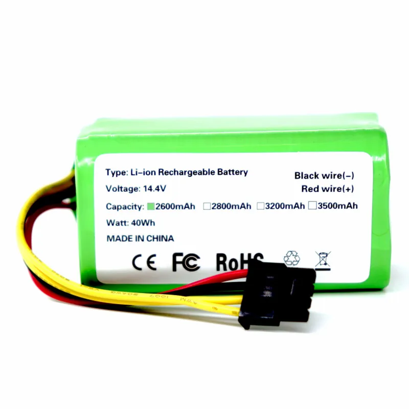 Литий-ионный аккумулятор для пылесоса Cecotec Conga 18650 14,4 1290 1390 1490 Genio deluxe 1590 gutrend echo 370, 520,
Литий-ионный аккумулятор для пылесоса Cecotec Conga 18650 14,4 1290 1390 1490 Genio deluxe 1590 gutrend echo 370, 520,
