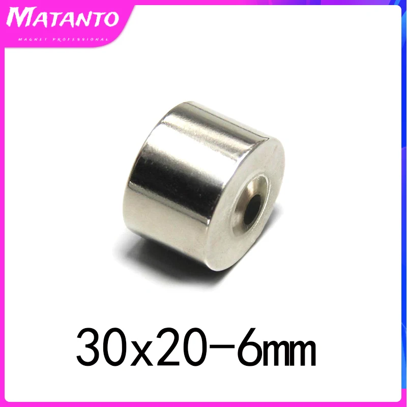 1/2/3pcs 30x20-6mm Powerful Magnets 30x20 mm Hole 6mm Permanent Round Countersunk Neodymium 30*20-6mm Magnetic Magnet
1/2/3pcs 30x20-6mm Powerful Magnets 30x20 mm Hole 6mm Permanent Round Countersunk Neodymium 30*20-6mm Magnetic Magnet