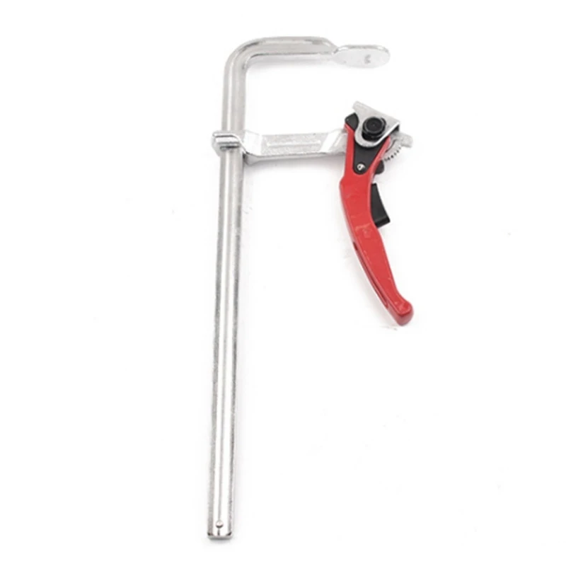 Clamp Heavy Duty Steel Ratcheting F Clamp Bar Quick Release for MFT Guide Rail System Woodworking Clamping 220x120mm
Clamp Heavy Duty Steel Ratcheting F Clamp Bar Quick Release for MFT Guide Rail System Woodworking Clamping 220x120mm