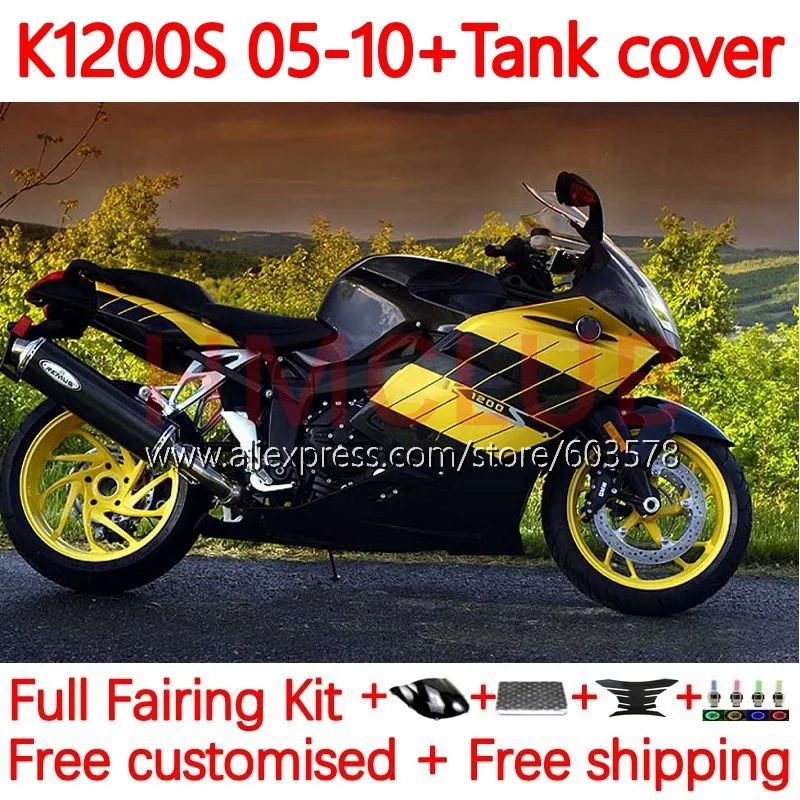 Body For BMW K 1200 S 1200S K1200 S K1200S 2005 2006 2007 2008 2009 2010 K-1200S 05 06 07 08 09 10 Fairing 153No.18 Stock color
Body For BMW K 1200 S 1200S K1200 S K1200S 2005 2006 2007 2008 2009 2010 K-1200S 05 06 07 08 09 10 Fairing 153No.18 Stock color