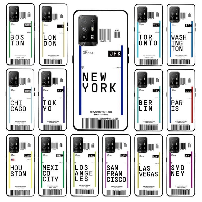 Air ticket USA Paris Tokyo Label Phone Case for OPPO A54 A74 A94 A53 A53S A9 A5 A15 A91 A95 A73 A31 A52 A93 A92
Air ticket USA Paris Tokyo Label Phone Case for OPPO A54 A74 A94 A53 A53S A9 A5 A15 A91 A95 A73 A31 A52 A93 A92