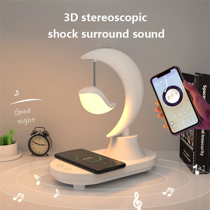 Portable Bluetooth Speaker LED RGB Colorful Night Light Wireless Charging Creative Birthday Girls Gift 2022 Touch Stereo Altavoz
Portable Bluetooth Speaker LED RGB Colorful Night Light Wireless Charging Creative Birthday Girls Gift 2022 Touch Stereo Altavoz