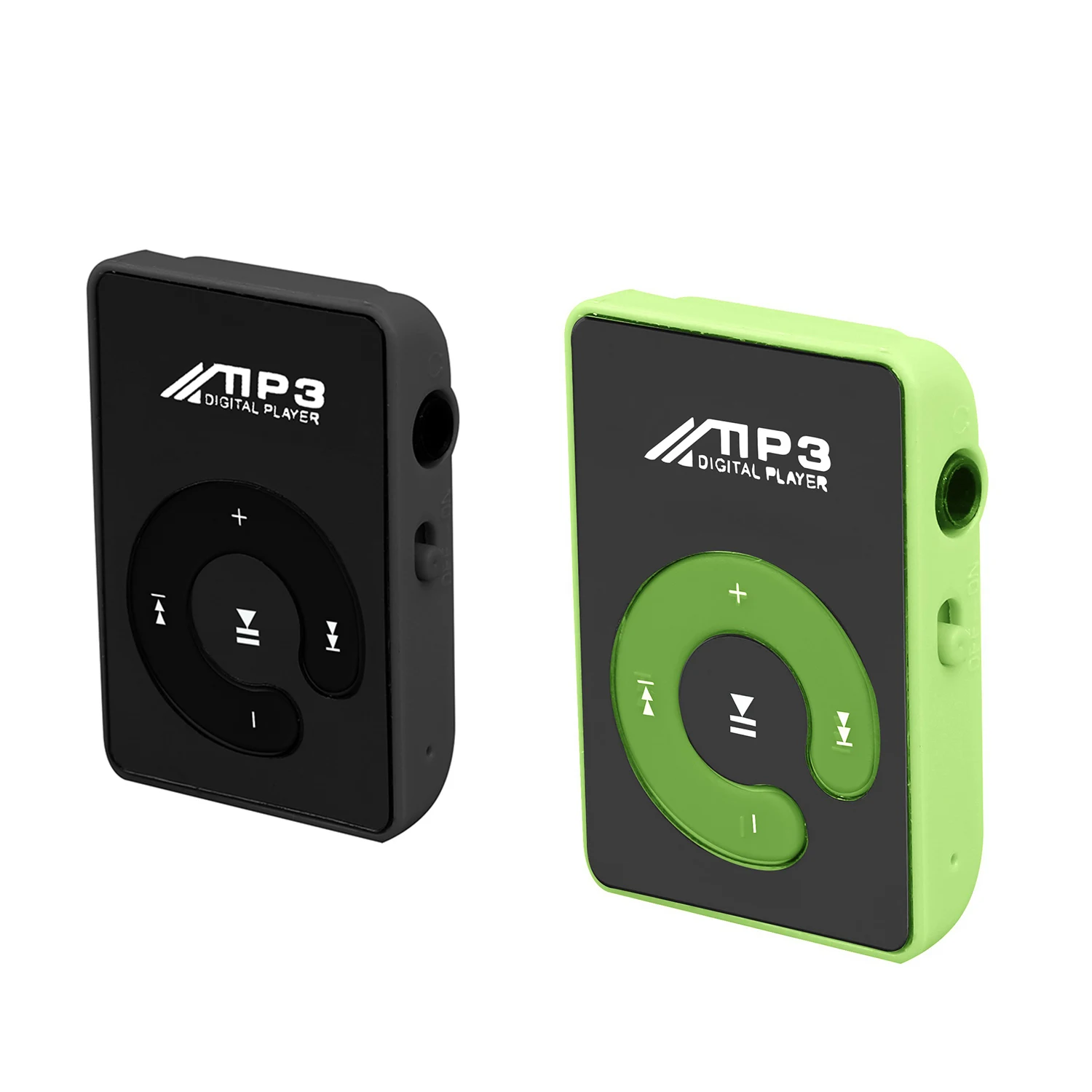 2 Pcs Mini Mirror Clip USB Digital Mp3 Music Player Support 8GB SD TF Card, Black & Green
2 Pcs Mini Mirror Clip USB Digital Mp3 Music Player Support 8GB SD TF Card, Black & Green
