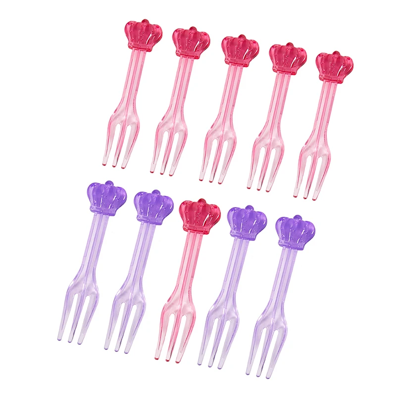 8-10pc Cartoon Fruit Fork Crown Princess Kids Snack Cake Dessert Food Fruit Pick Toothpick Bento Children's Lunches Party Decor
8-10pc Cartoon Fruit Fork Crown Princess Kids Snack Cake Dessert Food Fruit Pick Toothpick Bento Children's Lunches Party Decor