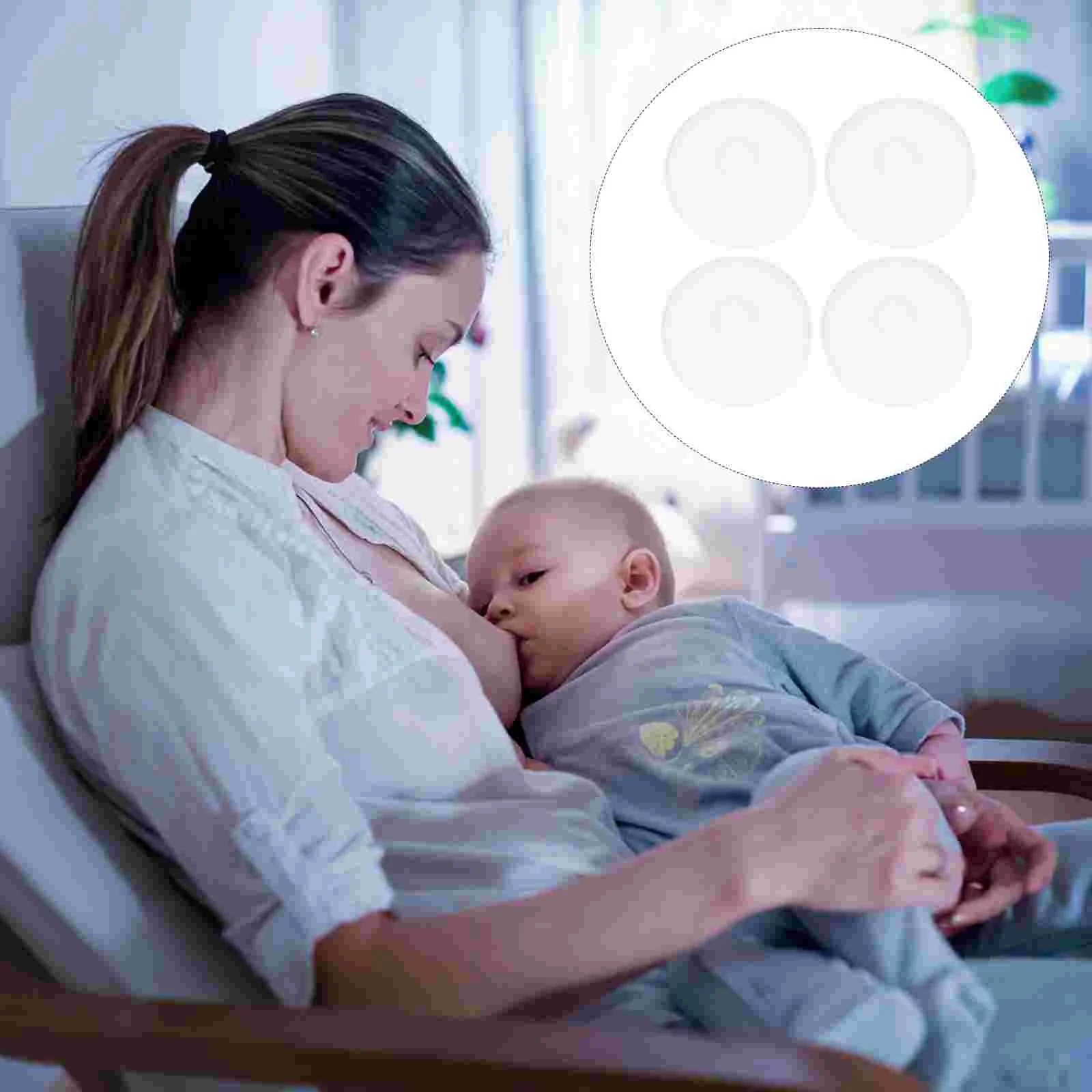 HEALLILY Silicone Shield Breastfeeding Protector Nippleshield Cover for 4Pcs
HEALLILY Silicone Shield Breastfeeding Protector Nippleshield Cover for 4Pcs