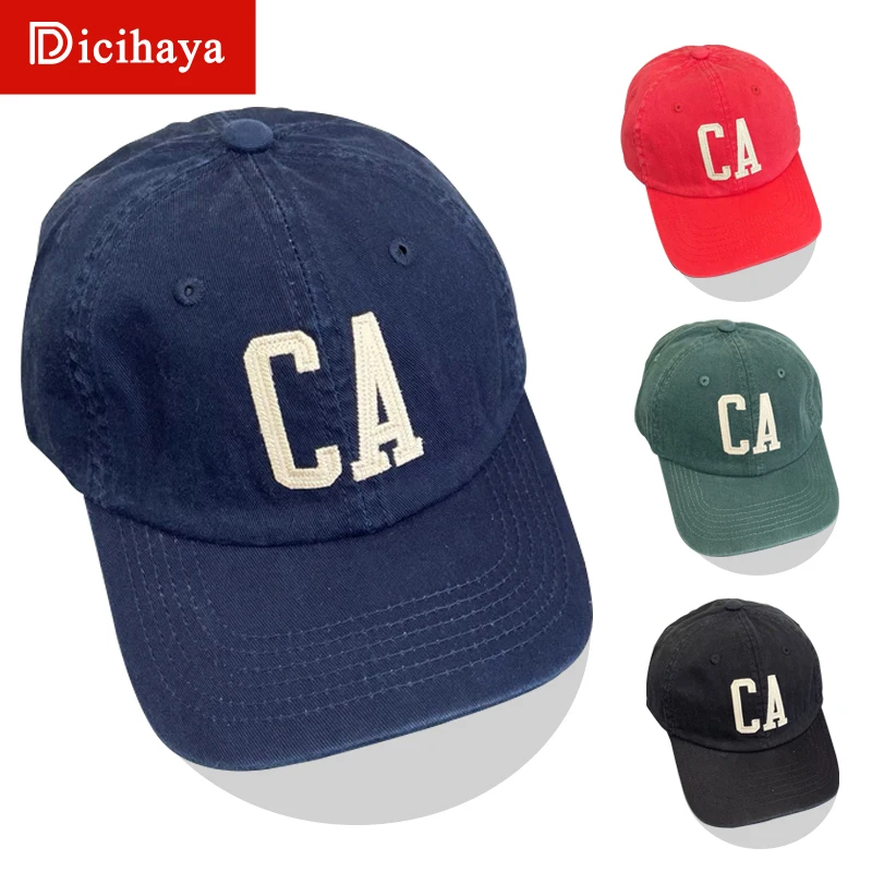 DICIHAYA CA Letter Design Men Fashion Snapbacks Adjusted Baseball Women Casp Half Closed Unisex Hats Adjustable Wholesale Gorras
DICIHAYA CA Letter Design Men Fashion Snapbacks Adjusted Baseball Women Casp Half Closed Unisex Hats Adjustable Wholesale Gorras