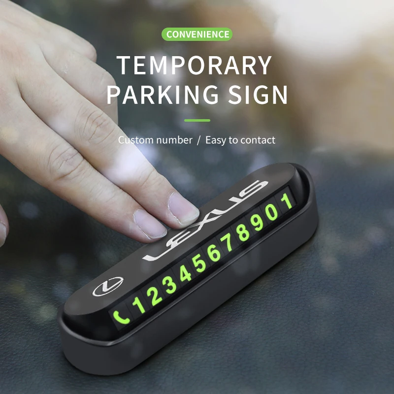 Car Accessories Temporary Parking Card Phone Number Plate Sticker For Lexus RX300 RX350 LX470 ls430 ls460 ls200 is250 is300 RCF
Car Accessories Temporary Parking Card Phone Number Plate Sticker For Lexus RX300 RX350 LX470 ls430 ls460 ls200 is250 is300 RCF
