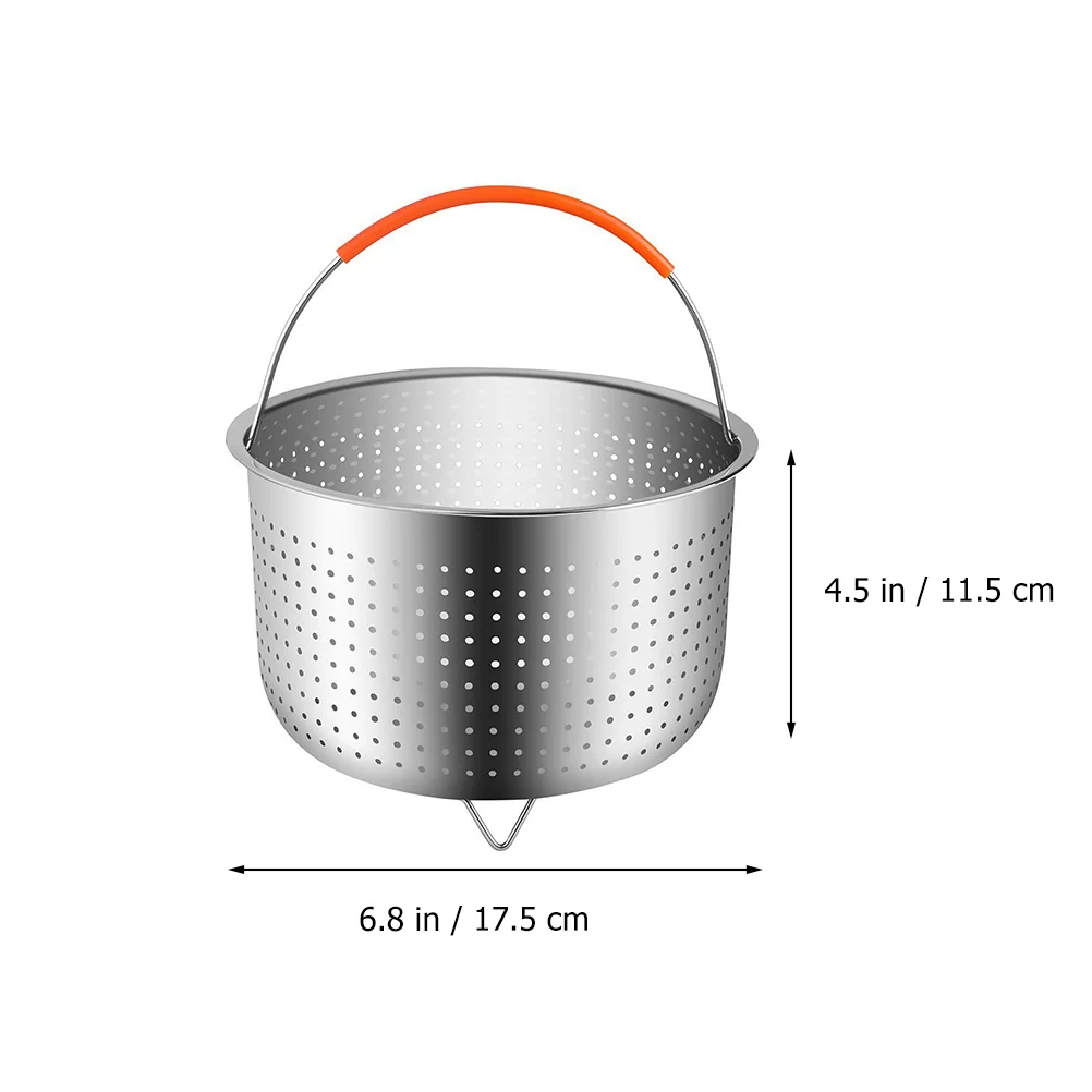 Steamer Basket Steel Insert Stainless Rack Steaming Pot Cooking Vegetable Steam Strainer Metal Plate Pressure Pan Round Cooker
Steamer Basket Steel Insert Stainless Rack Steaming Pot Cooking Vegetable Steam Strainer Metal Plate Pressure Pan Round Cooker