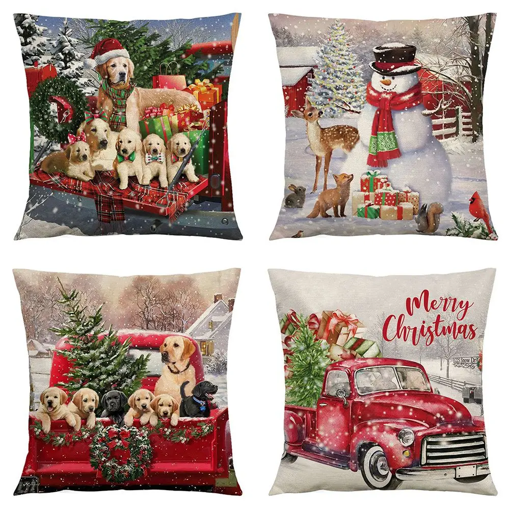 45cm Christmas Cushion Cover Navidad Christmas Decorations For Home Xmas Noel Cristmas Ornaments Sofa Pillowcases New Year Gifts
45cm Christmas Cushion Cover Navidad Christmas Decorations For Home Xmas Noel Cristmas Ornaments Sofa Pillowcases New Year Gifts