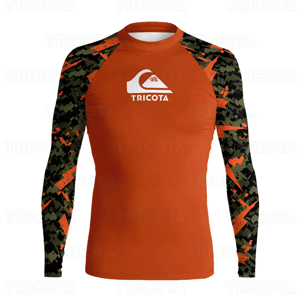 Men UV Protection Swimwear Camouflage Long Sleeve Swimsuit Rashguard Surfing Tights Rash Guard Surf Shirt Quick Dry Swim Clothes
Men UV Protection Swimwear Camouflage Long Sleeve Swimsuit Rashguard Surfing Tights Rash Guard Surf Shirt Quick Dry Swim Clothes